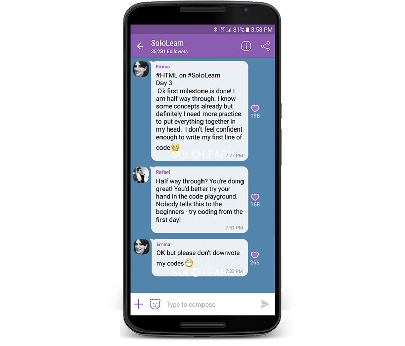 SoloLearn on Viber